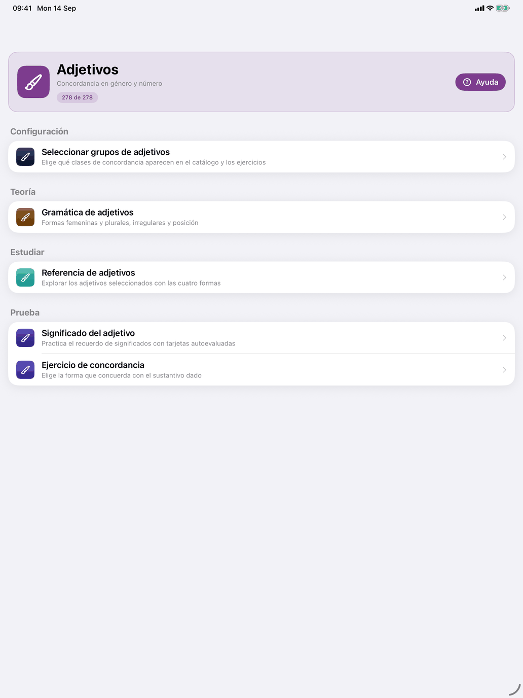Adjetivos