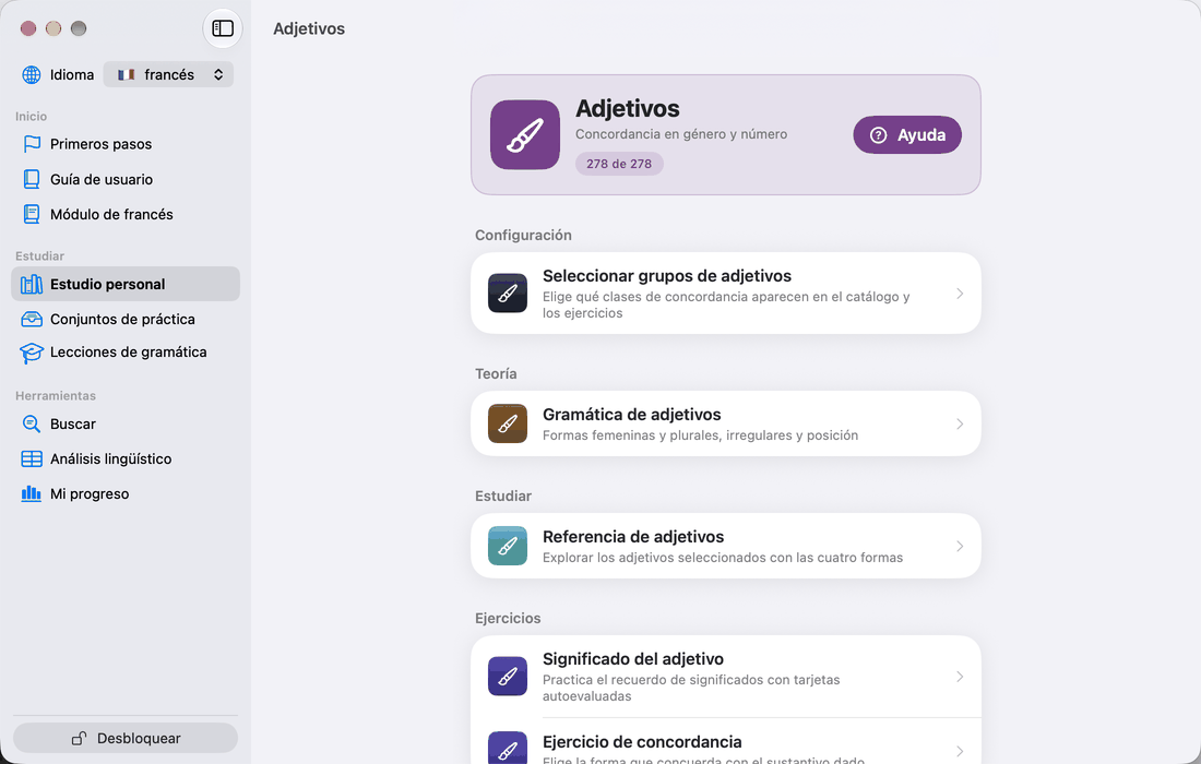 Adjetivos