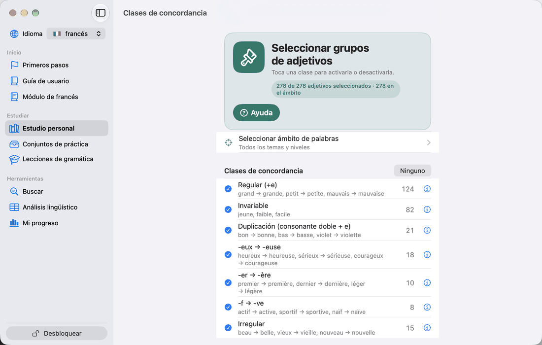 Adjetivos