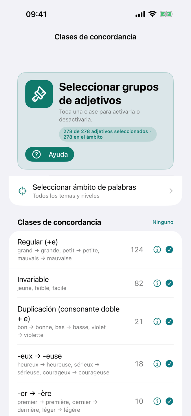 Adjetivos