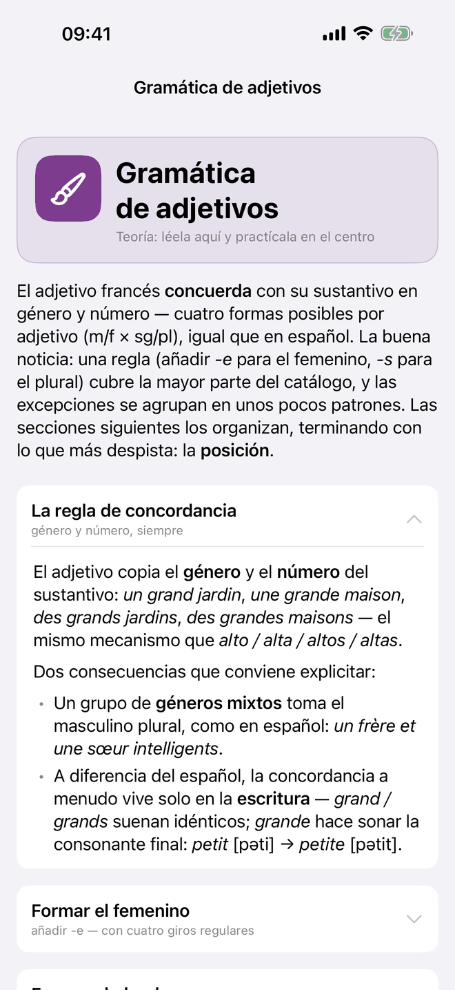 Adjetivos