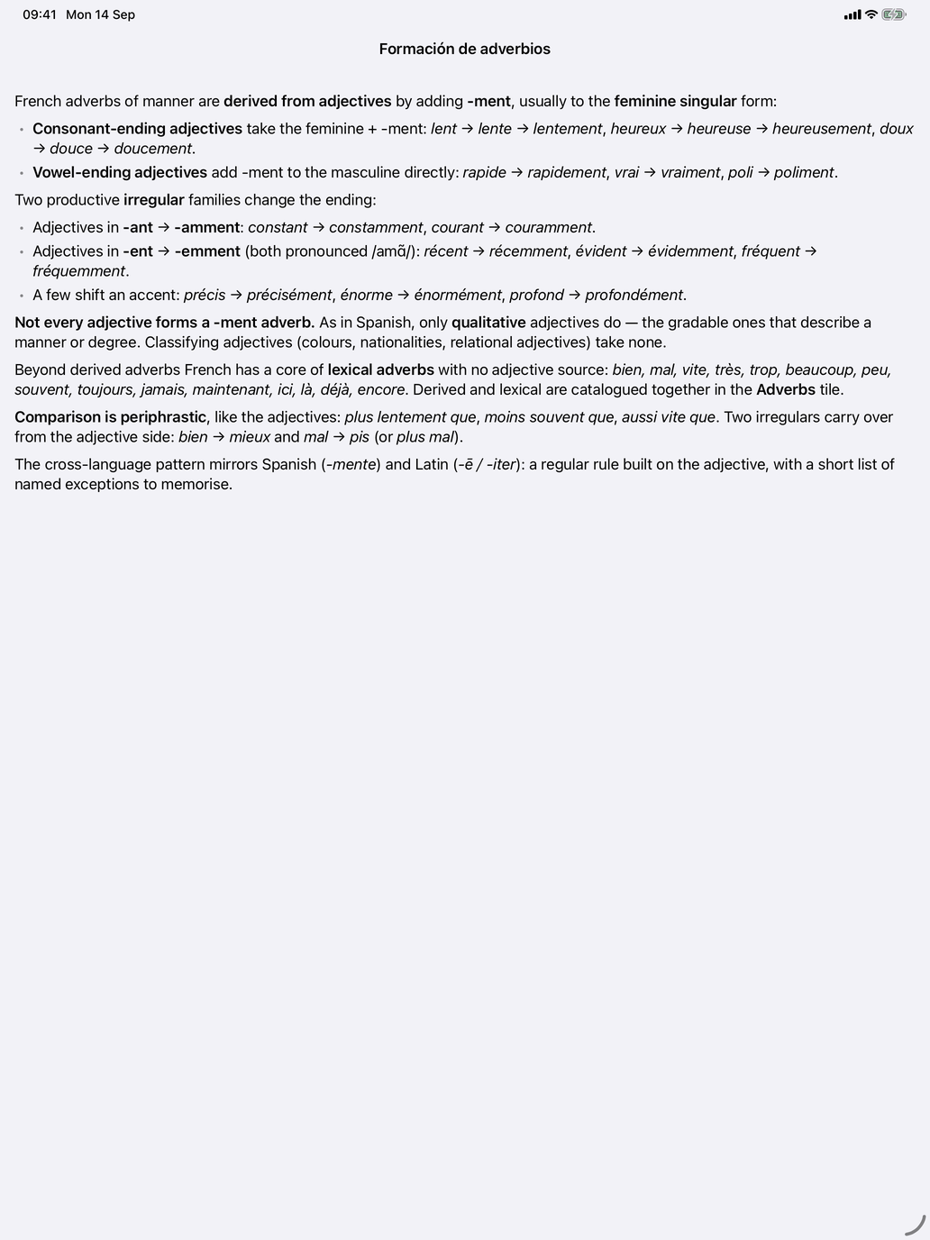 Adverbios