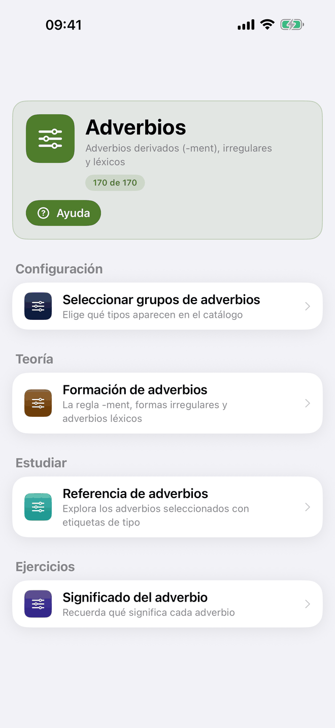 Adverbios