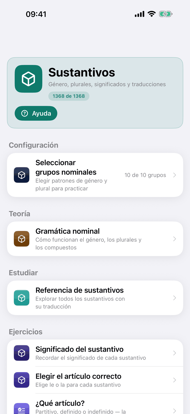 Sustantivos