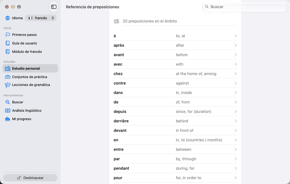Preposiciones