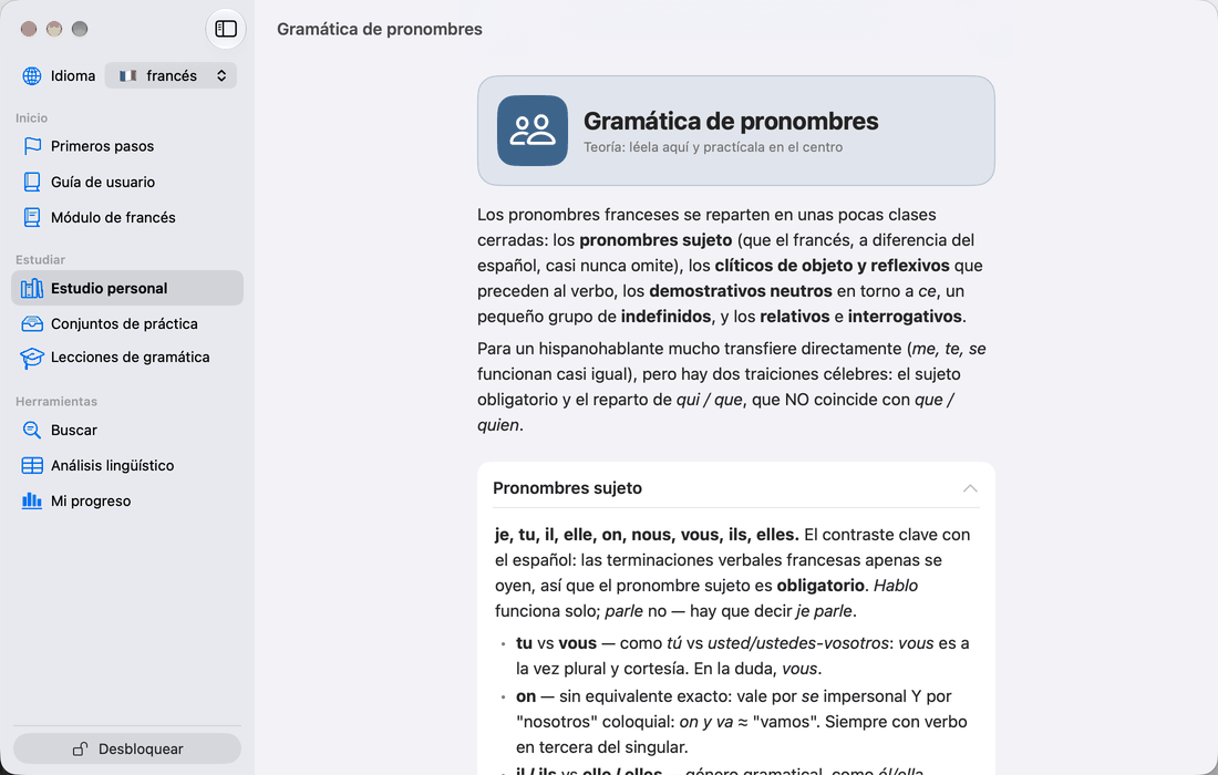 Pronombres