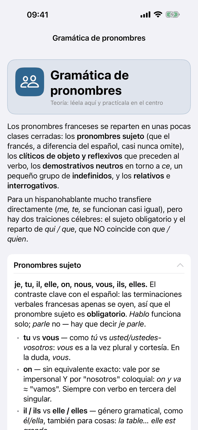 Pronombres