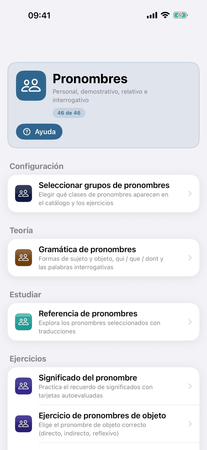 Pronombres
