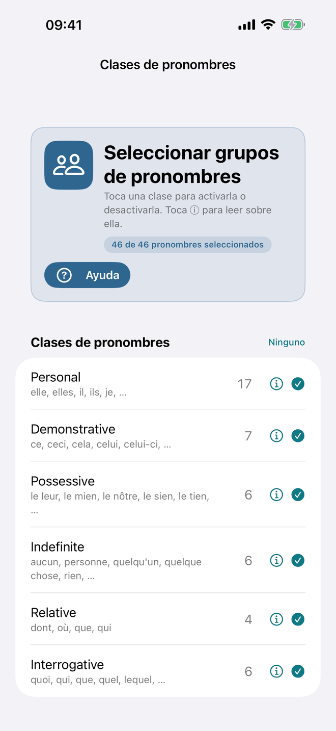 Pronombres