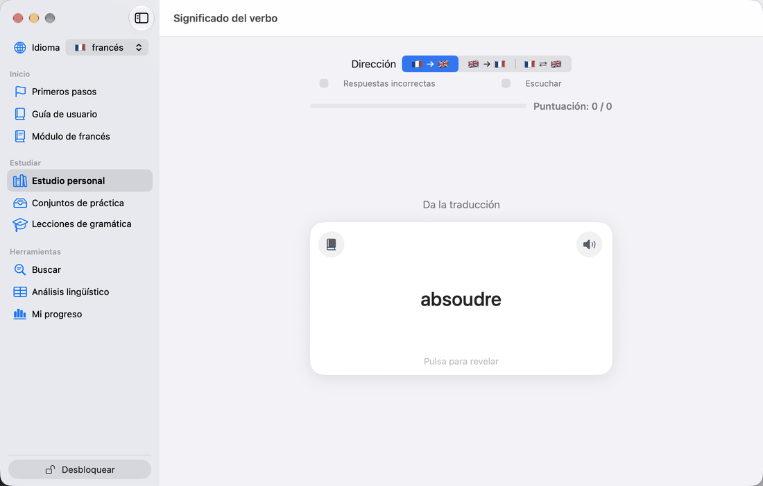 Significado del verbo