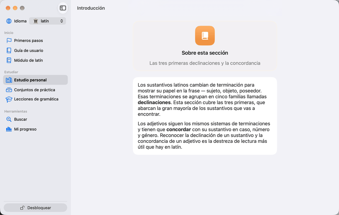 Lecciones de gramática