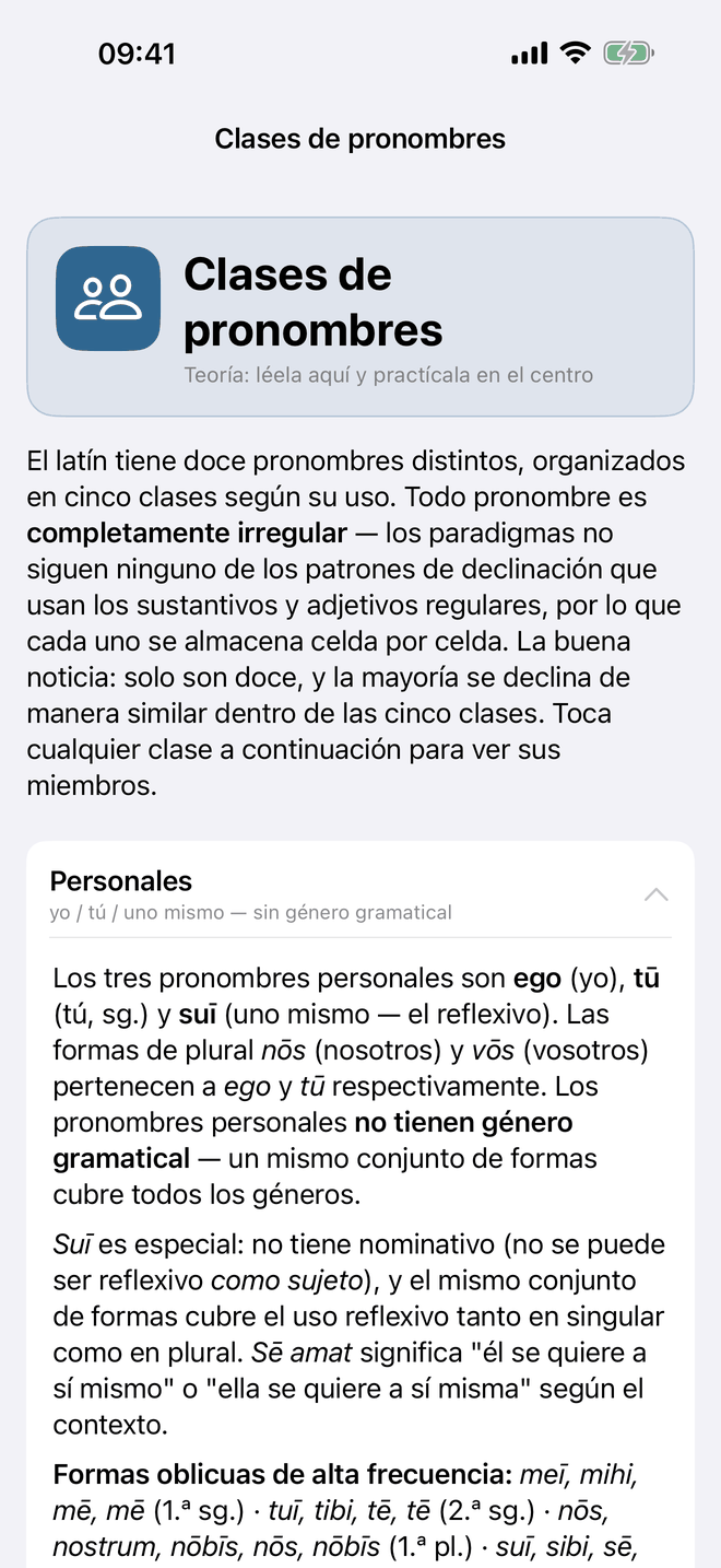 Pronombres y numerales