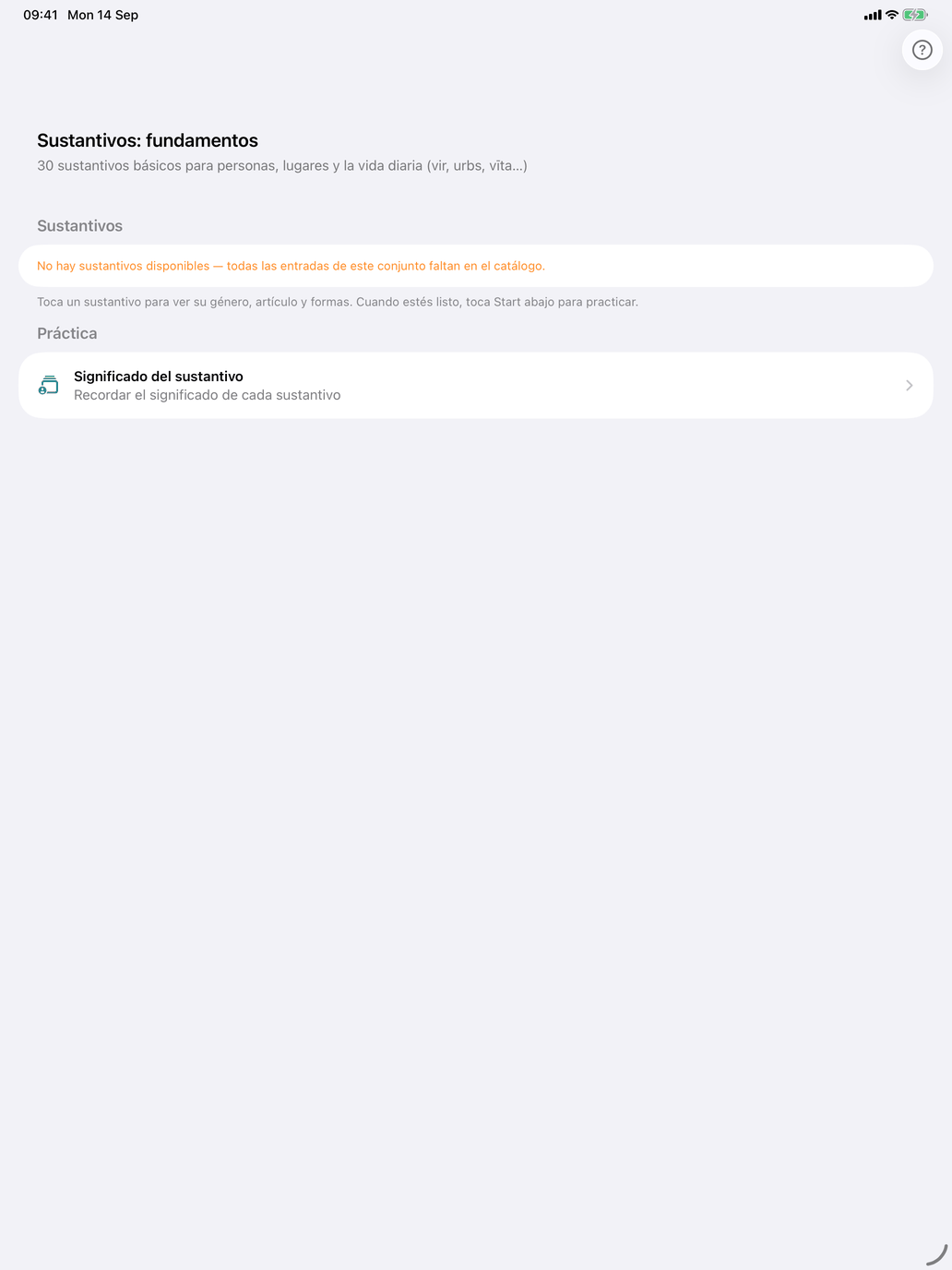 Conjuntos de práctica