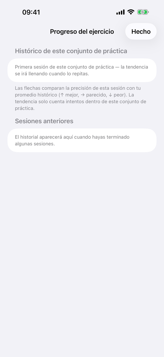 Conjuntos de práctica