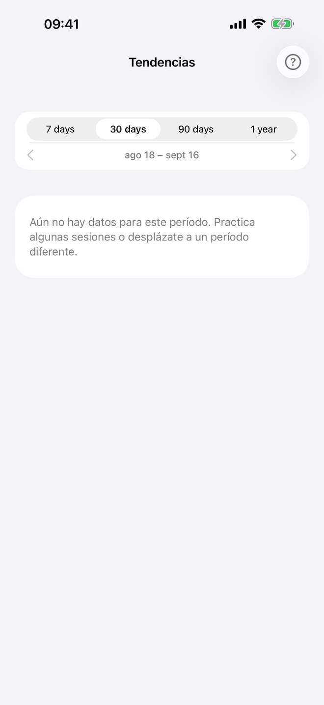 Interpretar tu progreso