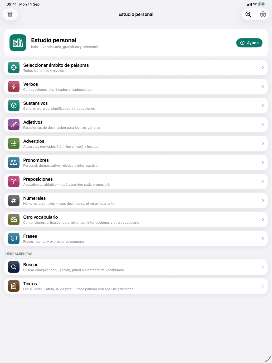 Estudio personal