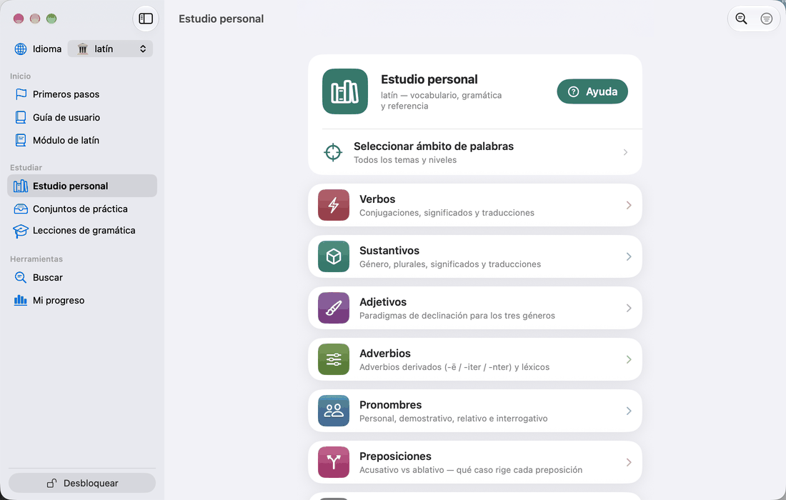 Estudio personal