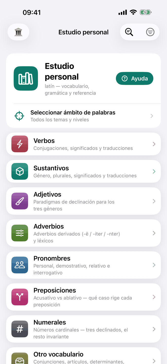 Estudio personal