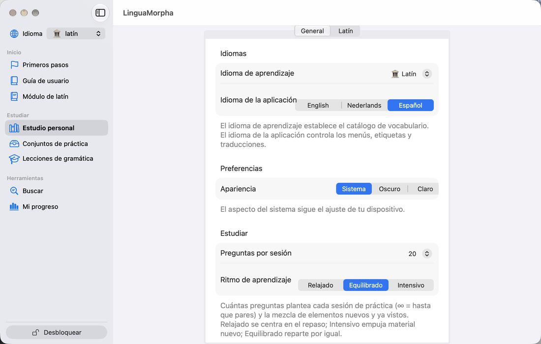 Ajustes