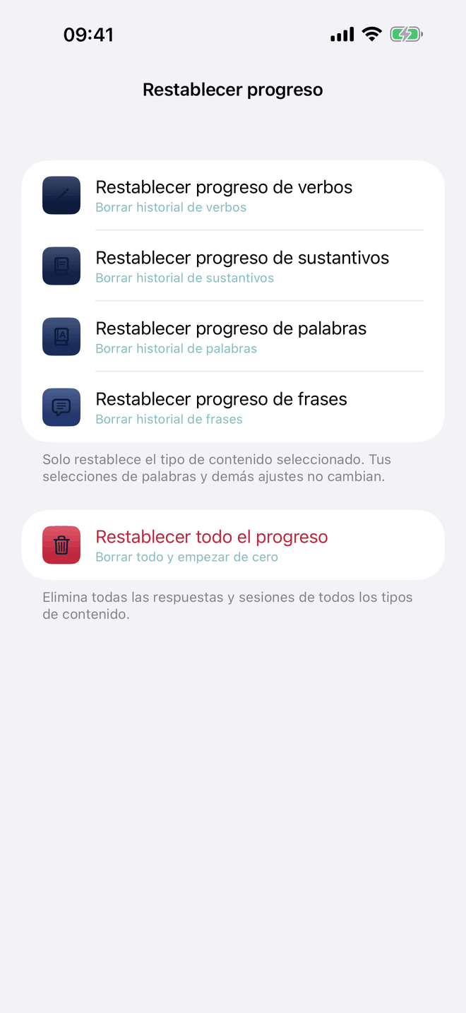 Ajustes