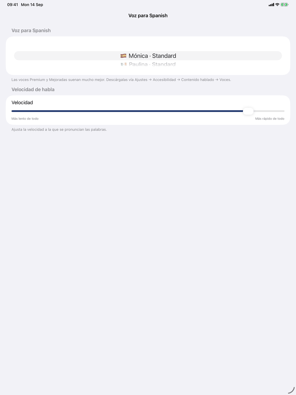 Ajustes
