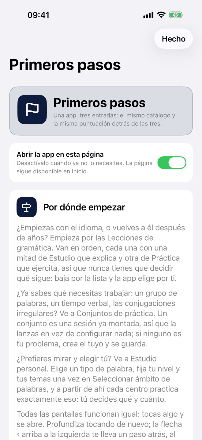Consejos para empezar