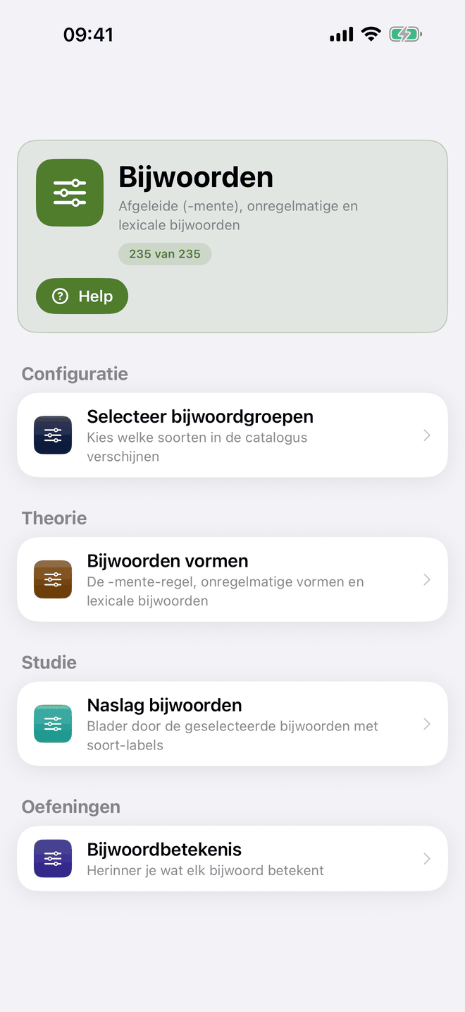 Bijwoorden
