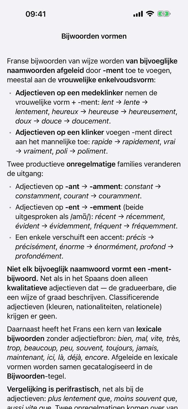 Bijwoorden