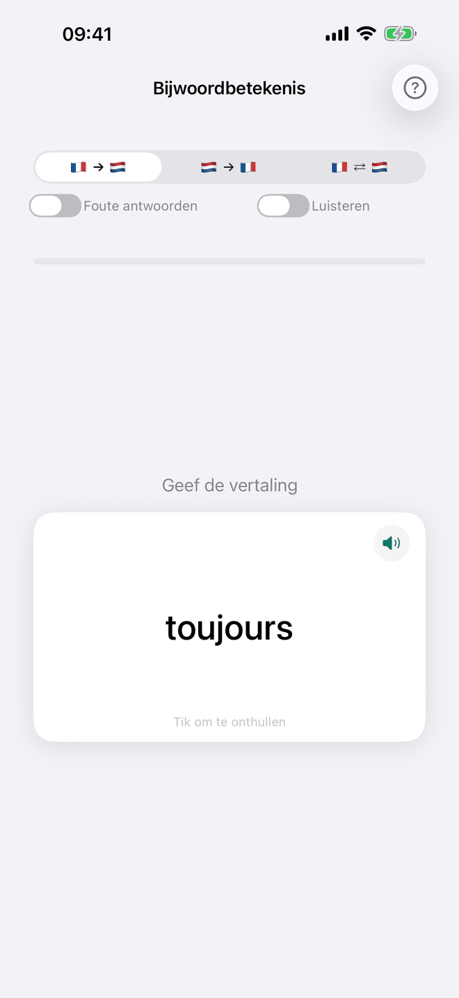 Bijwoorden