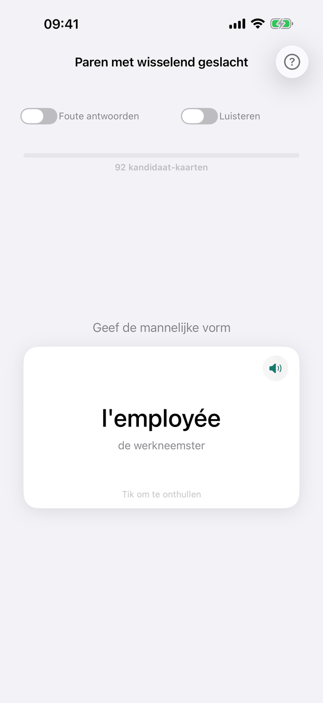 Zelfstandige naamwoorden