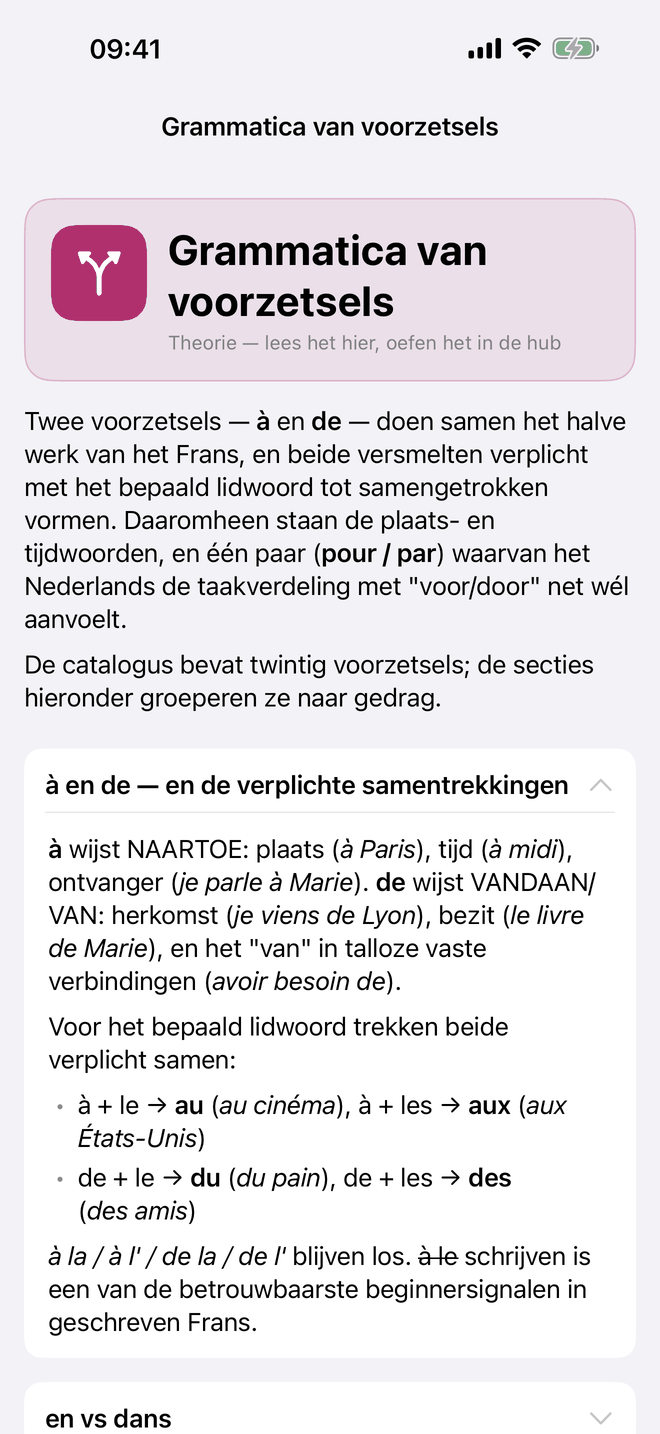 Voorzetsels