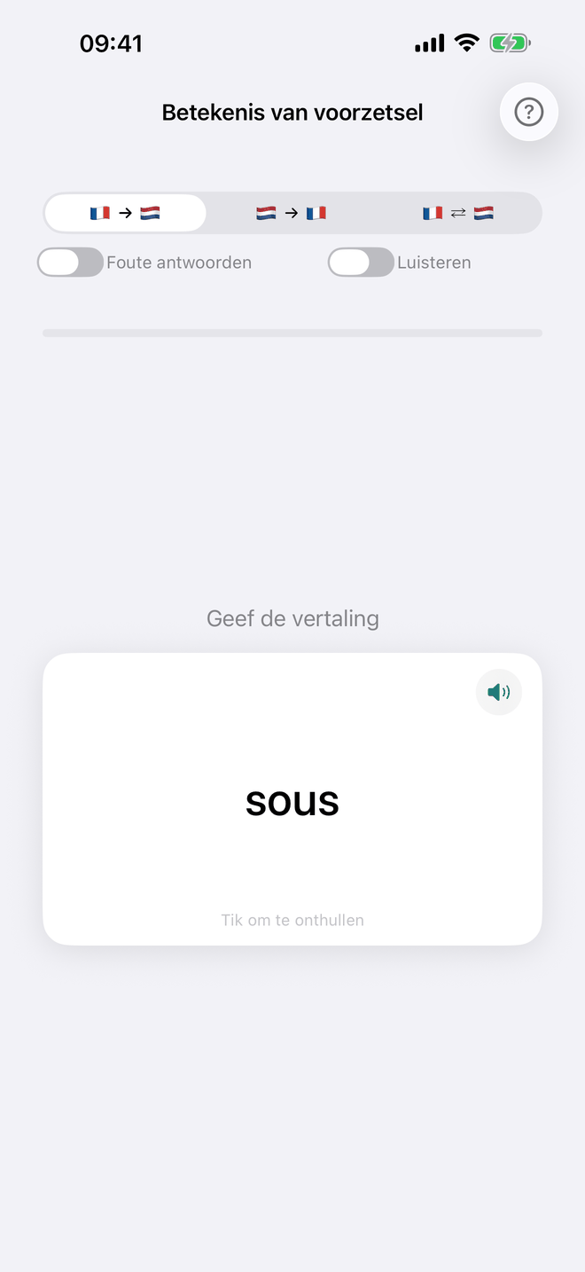 Voorzetsels