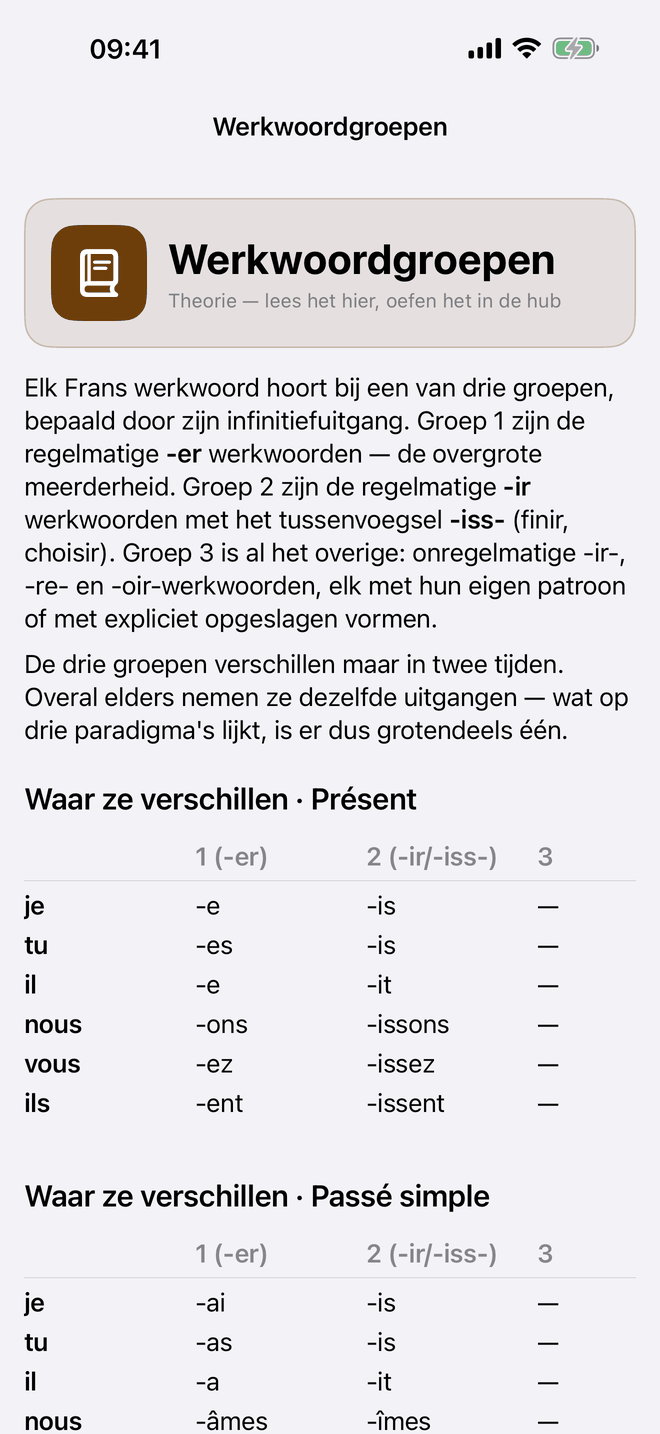 Werkwoordgroepen