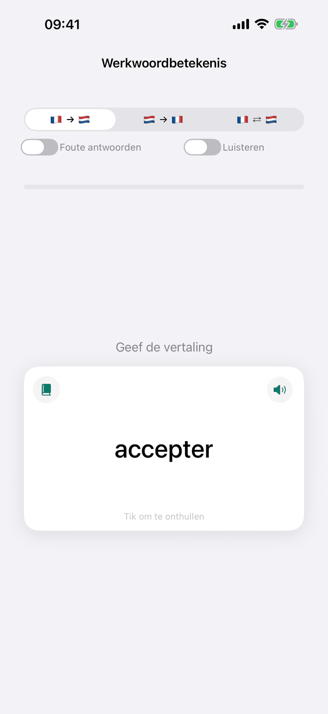 Werkwoordbetekenis