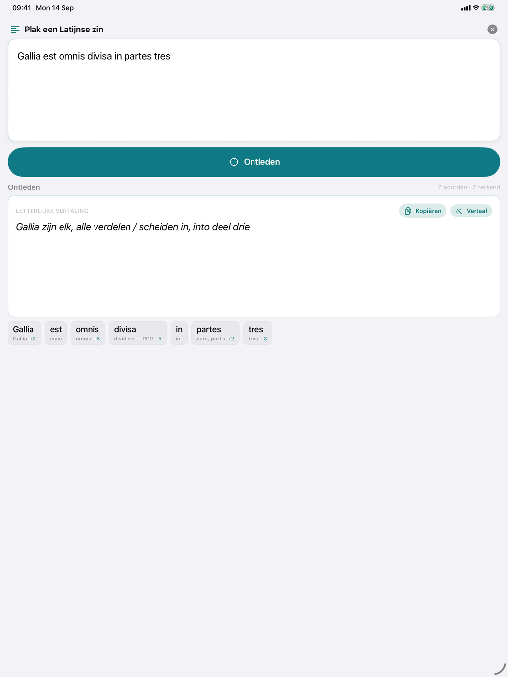 Zinsontleder