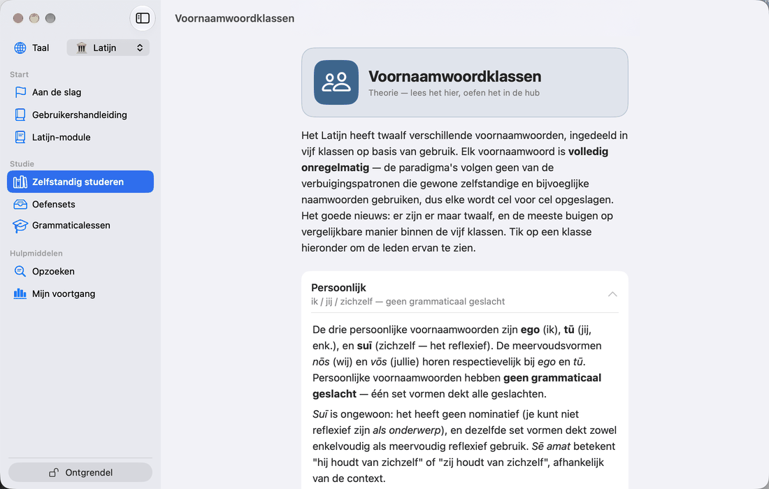 Voornaamwoorden en telwoorden