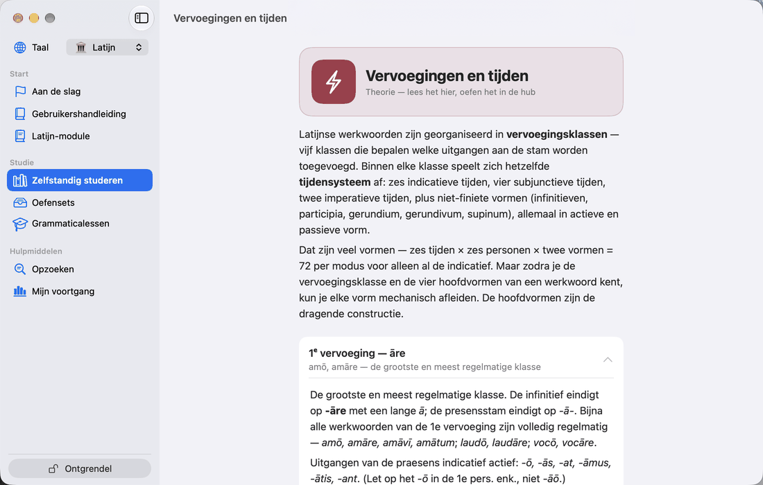 Werkwoorden
