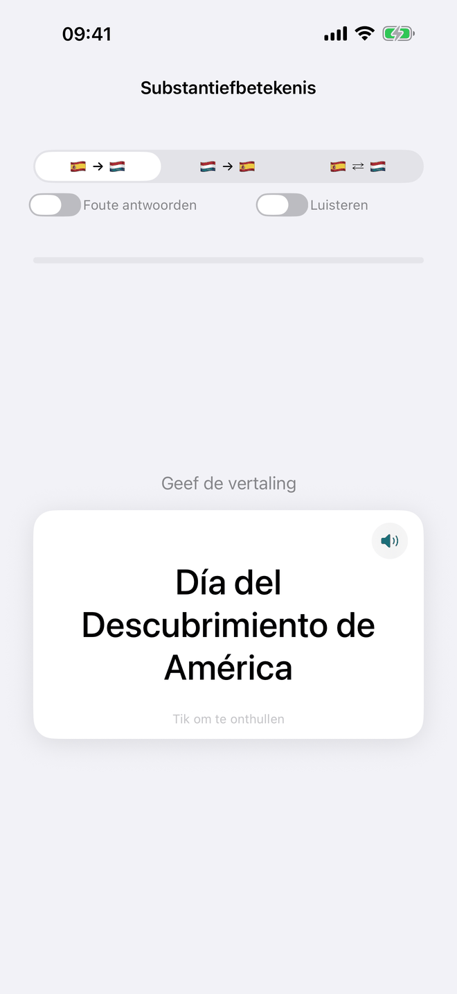 Betekenis zelfstandige naamwoorden