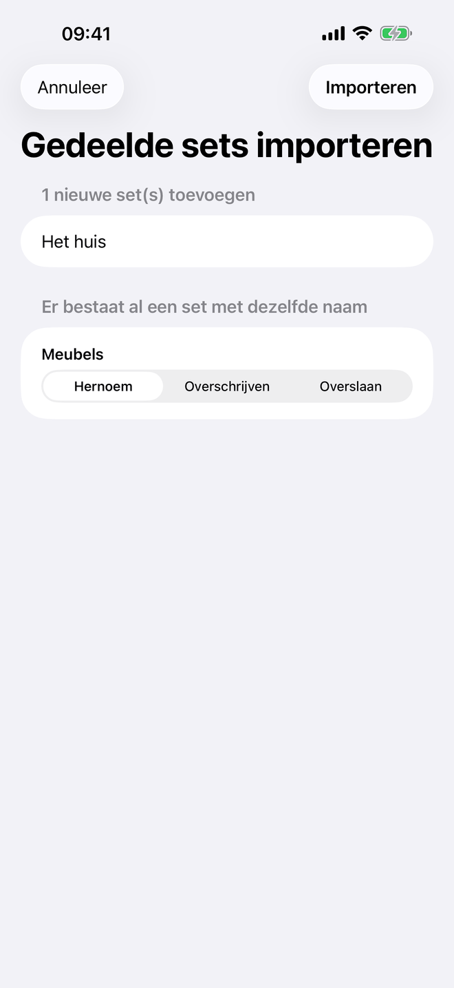 Oefensets
