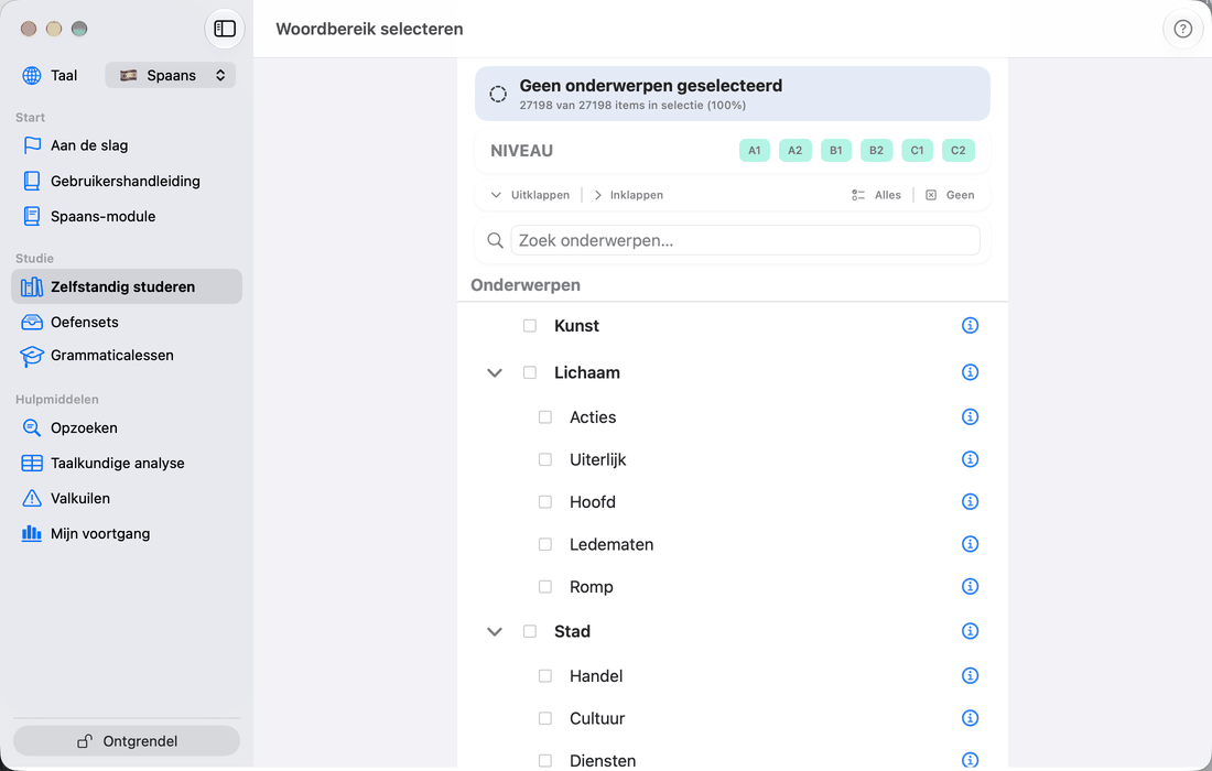 Kiezen wat meedoet