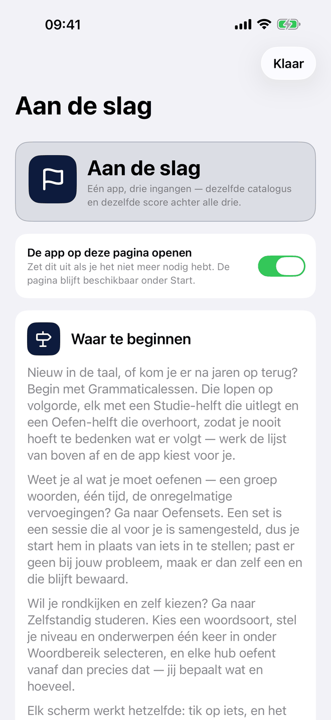 Tips om te beginnen