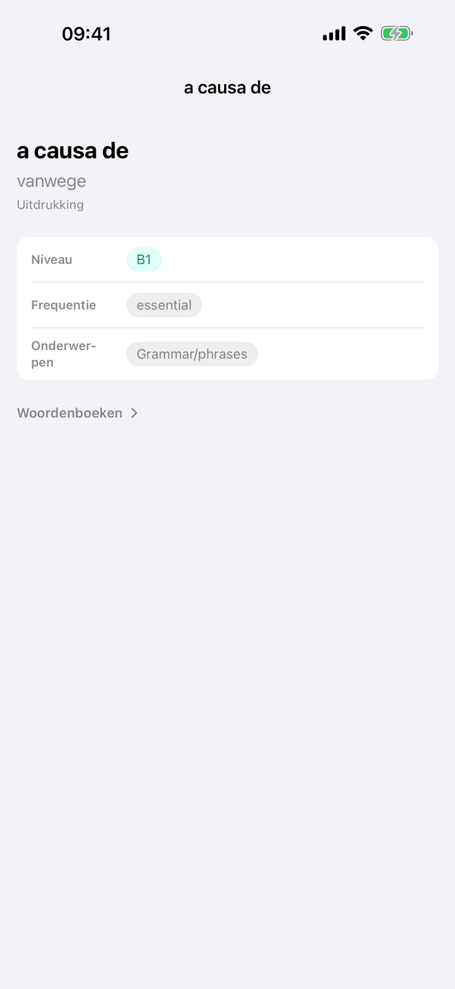 Woorden en uitdrukkingen