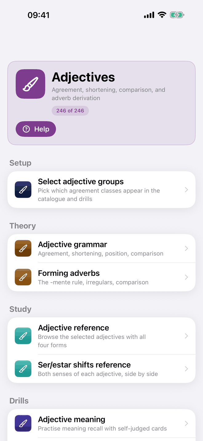 Adjectives