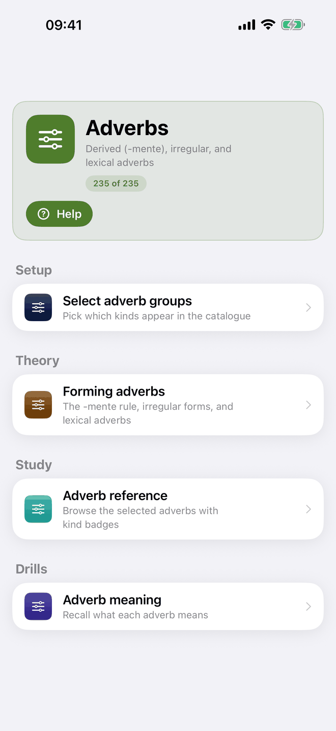 Adverbs