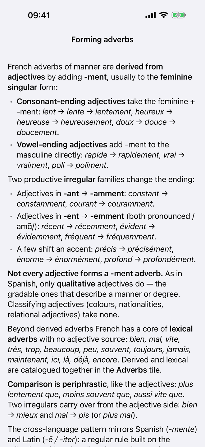 Adverbs
