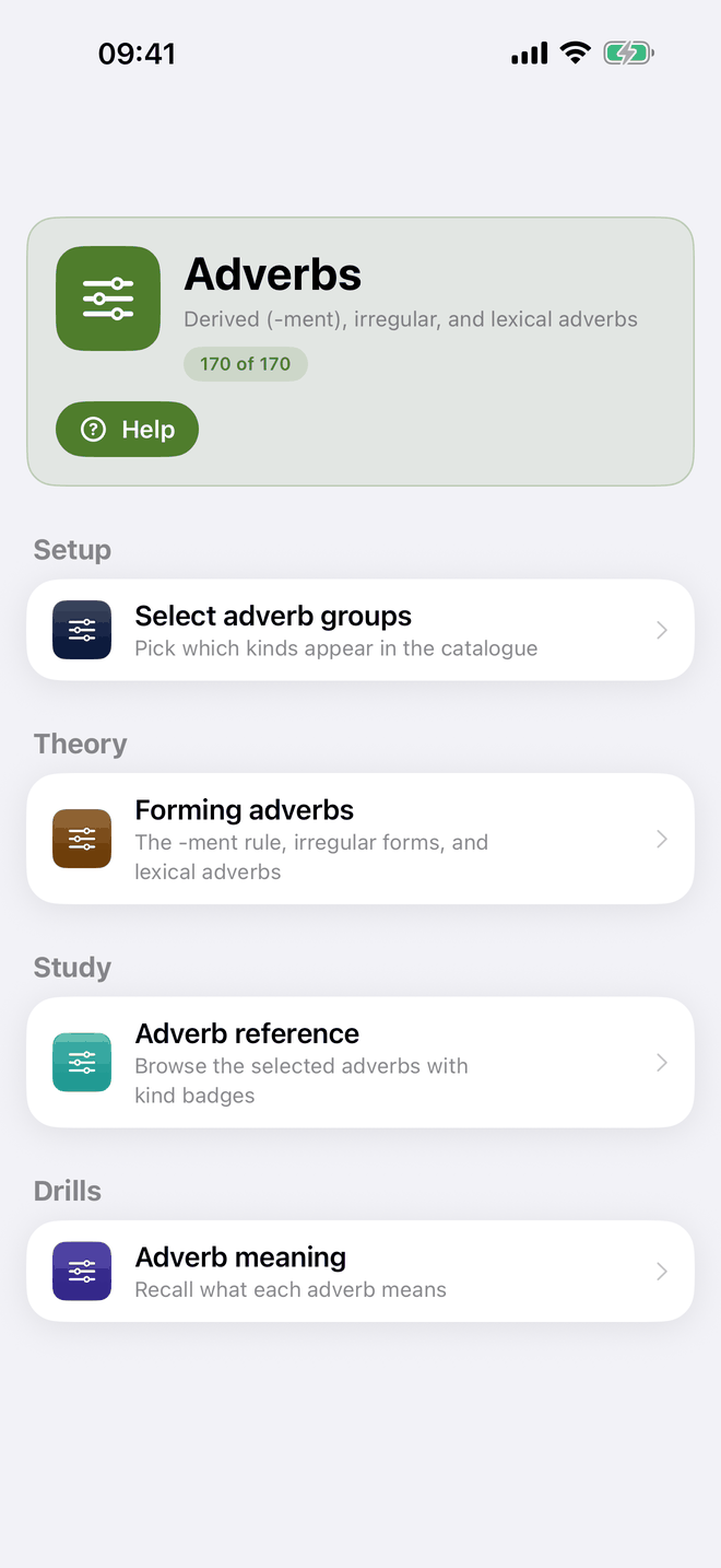 Adverbs
