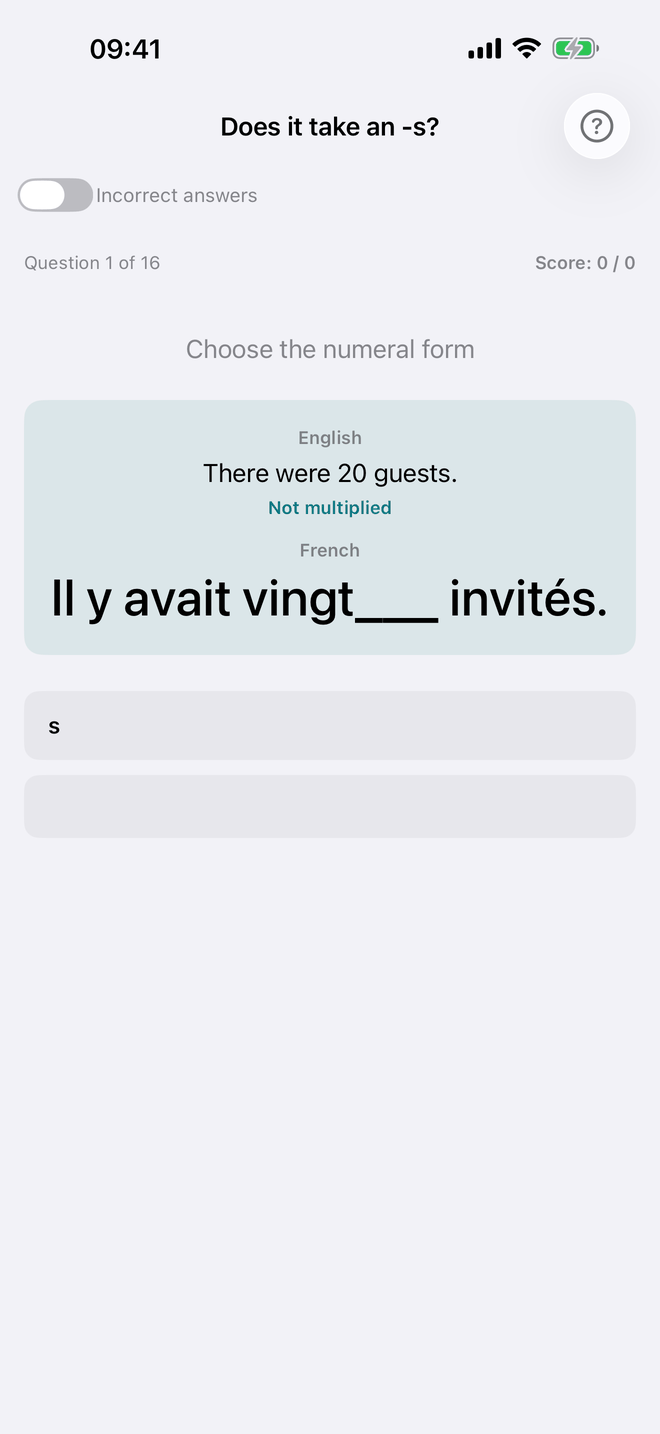 Numerals