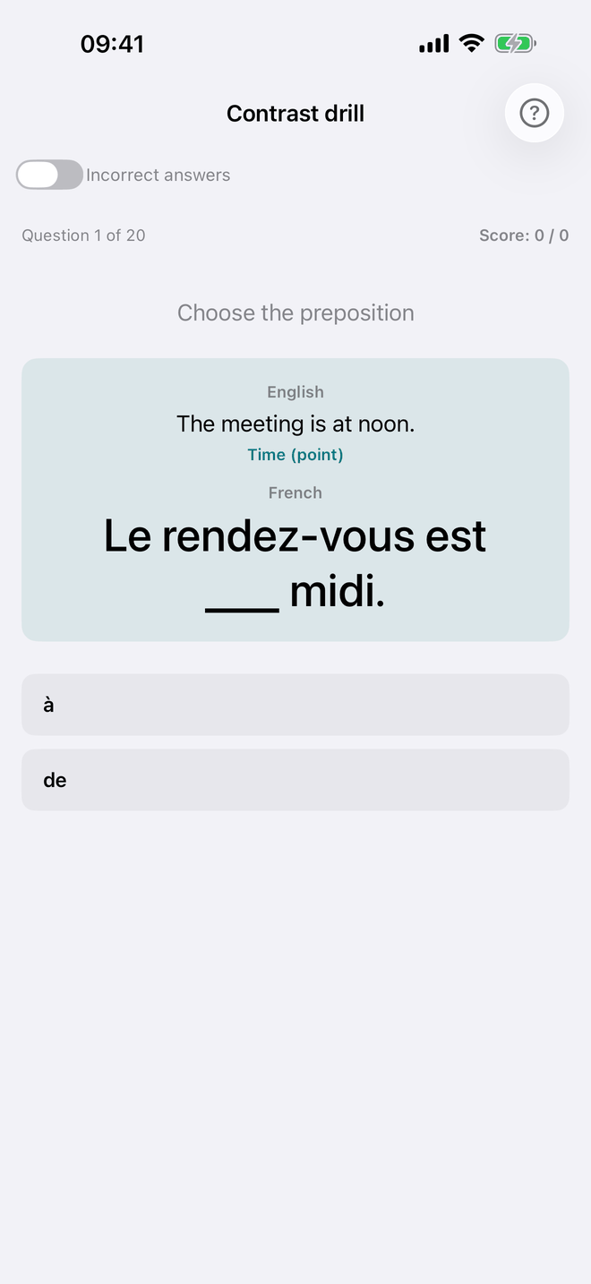 Prepositions