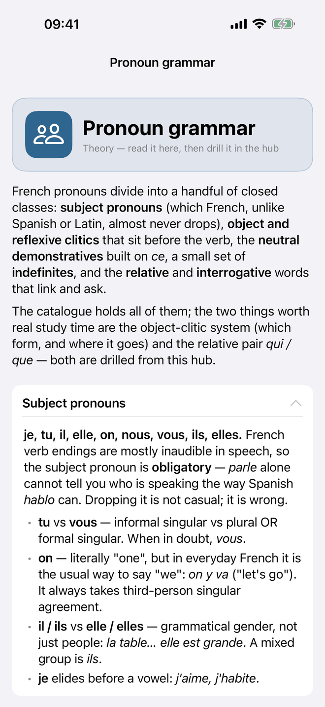 Pronouns