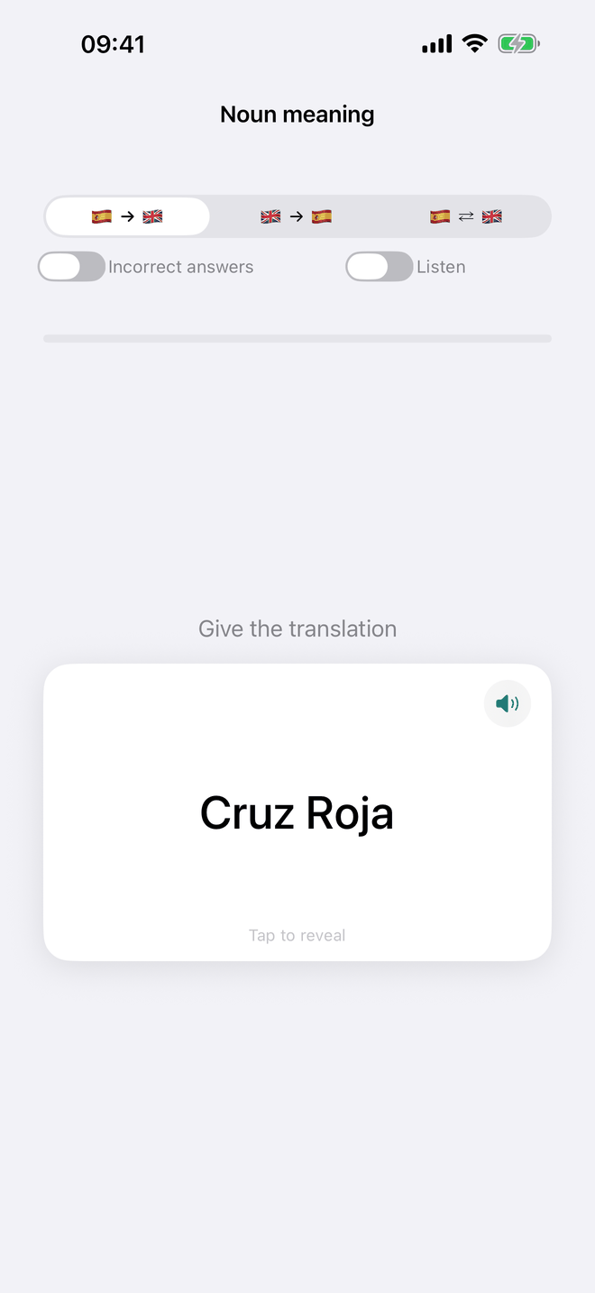 Noun meaning